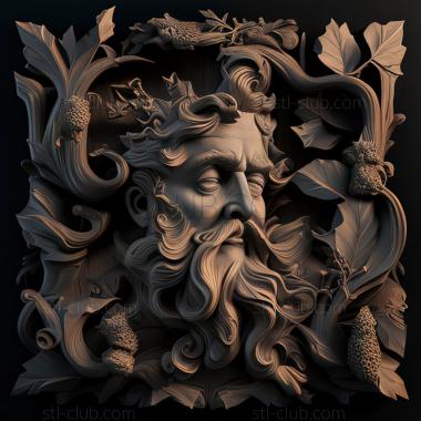 3D model st baroque (STL)